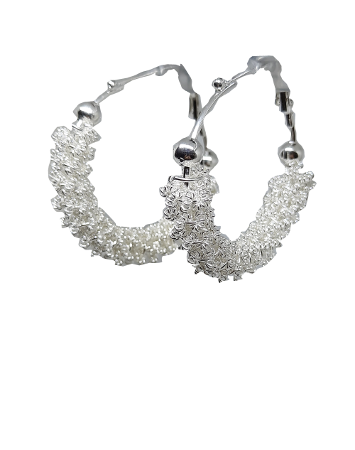 Oxidised Hoop Earrings For Traditional, Occasional Oxidised Hoop Earrings for Womens (JEOD1000223)