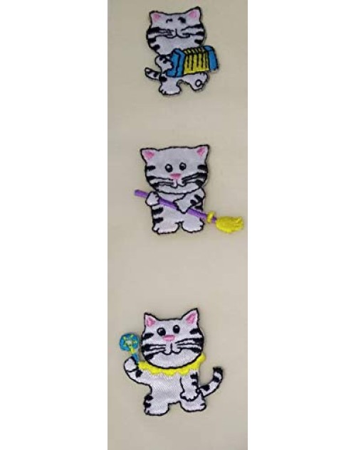 Korean Made Stich Art Iron on Embroidery Patches Decoration for Clothes  (SAIP41)