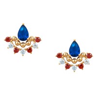 Lootkabazaar Korean Made Cubic Zirconia Stylish Dailywear Stud Earring For Women (KDAJEGS111812)