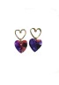 Lootkabazaar Korean Made Heart Stylish Dailywear Drop Earring Valentine Free Gift Combo For Women (Pack Of 3) (KHKJDEG111840)
