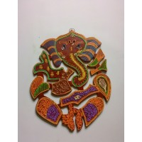 Hand painted Lord Ganesha 