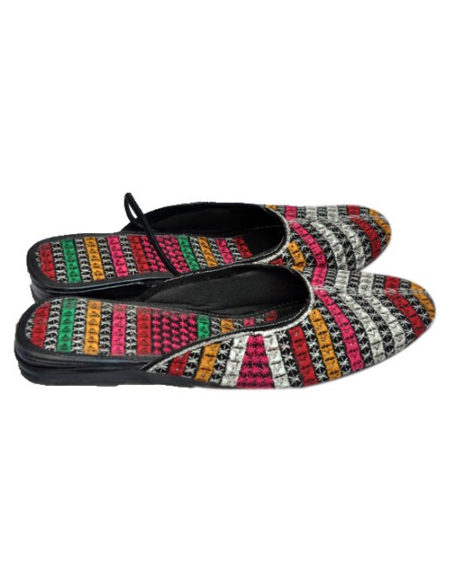 Teper Striped Sandal