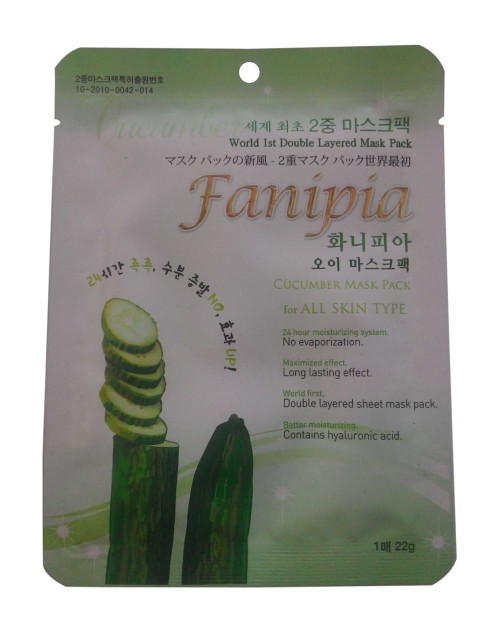 Fanipia Cucumber Mask Pack